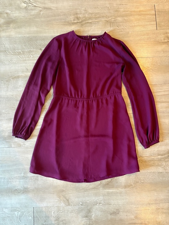 Sunday Best Dresses & Skirts - Aritzia Sunday Best Mini Long Sleeve Dress With Sheer Sleeves Size 2